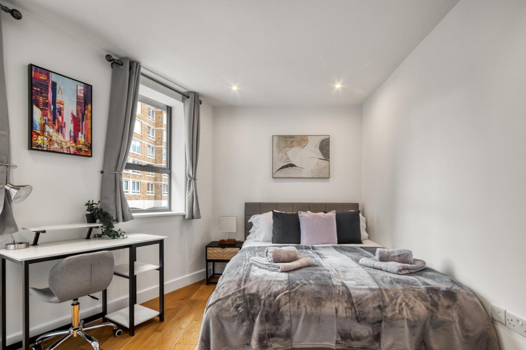 Apartament A Vibrant 2 Bed & 2 Bath In Old Street Zone 1 Londra